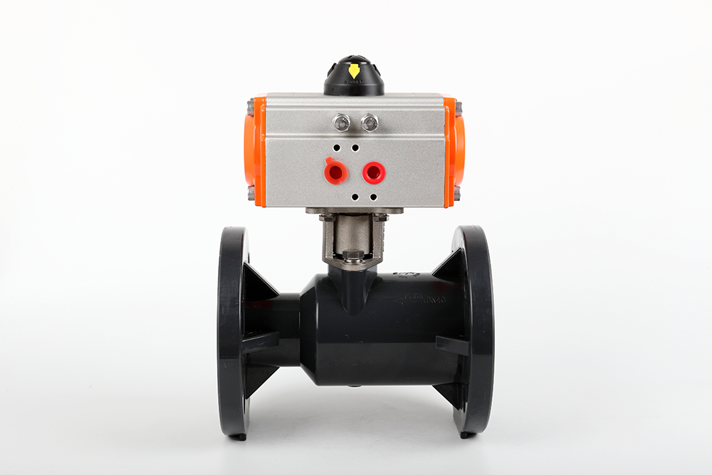 怀来气动法兰一体球阀